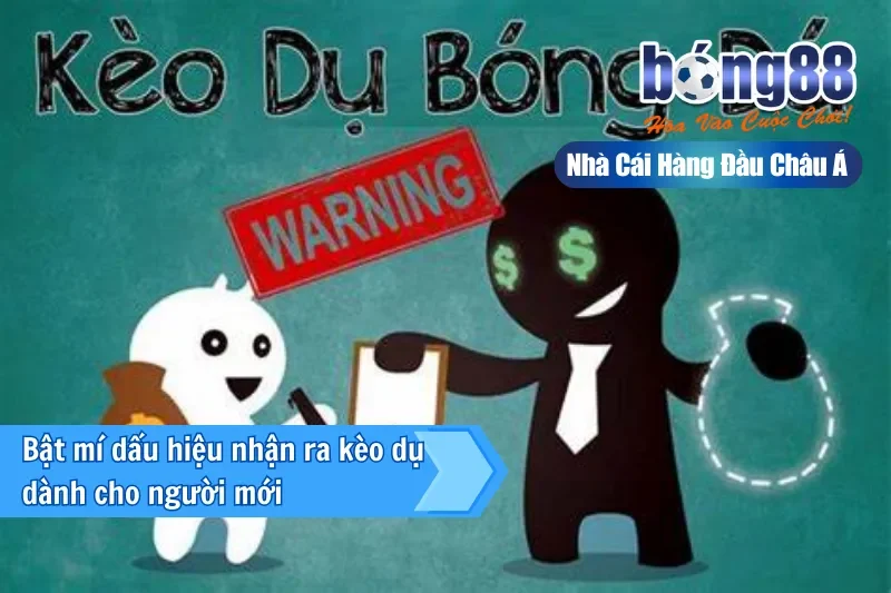 Dấu hiệu nhận biết kèo tuồng kèo dụ trên bảng kèo